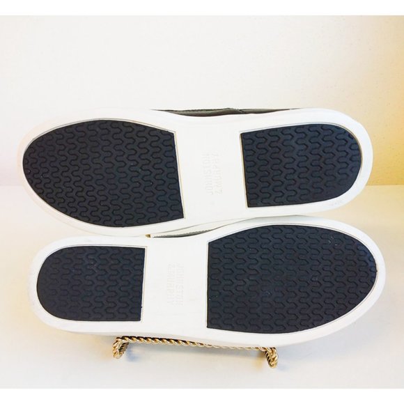 Johnston & Murphy Men’s Tyler Laser-Weave Slip-On Black Sneaker Shoe Size 9 - Picture 14 of 16